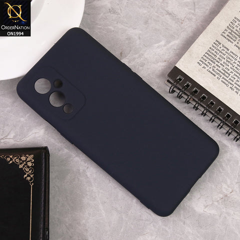 OnePlus 9 Cover - Midnight Blue - Matte Shockproof Sillica Gel Soft Case