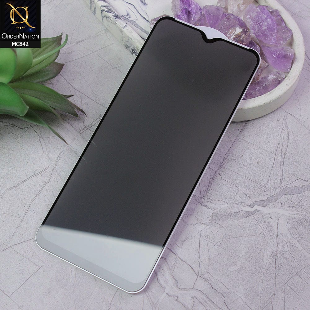 Infinix Hot 11 Play Screen Protector - Black - Privacy Tempared Screen Protector