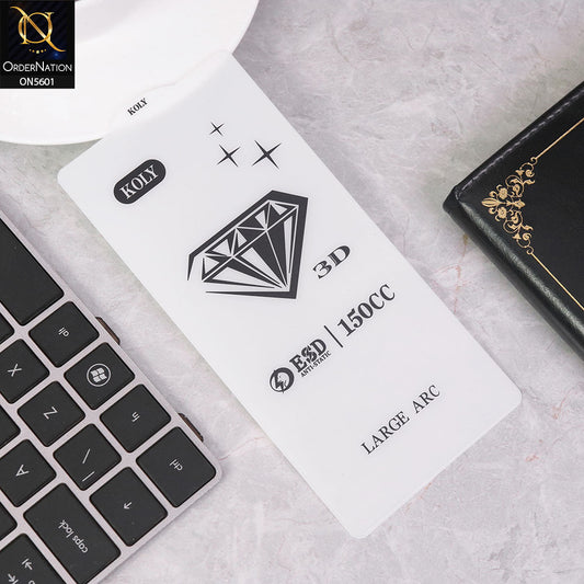 Samsung Galaxy S24 Ultra Screen Protector - White - Tempered glass screen protector