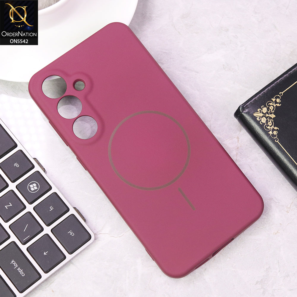 Samsung Galaxy A05s Cover - Maroon - New Premium High Quality Matte Sillica Gel Soft Case