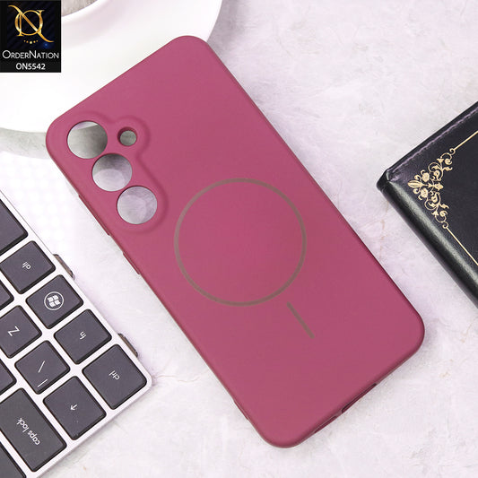 Samsung Galaxy A05s Cover - Maroon - New Premium High Quality Matte Sillica Gel Soft Case