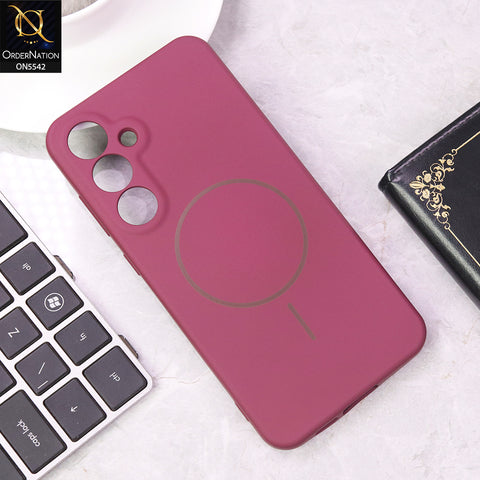 Samsung Galaxy A05s Cover - Maroon - New Premium High Quality Matte Sillica Gel Soft Case