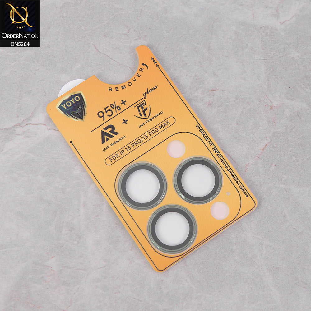 iPhone 13 Pro Camera Protector - Green - YoYo New Eagle Eye Lens Proector 3D Multi Film