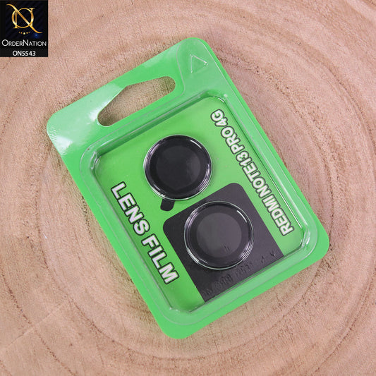 Xiaomi Redmi Note 13 Pro 4G Camera Protector - Black - Lens Film Anti Scratch Protective Camera Lens Protector