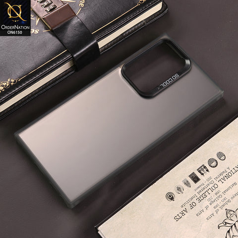Oppo Find X3 Lite Cover - Gray - New Luxury Matte Metallic Bumper Case With Soft Borderes Protection