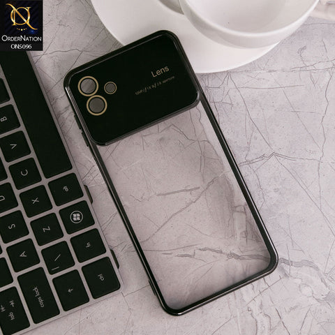 Samsung Galaxy M13 5G Cover - Black - New Color Electroplating Borders Camera Lens Soft Transparent Case