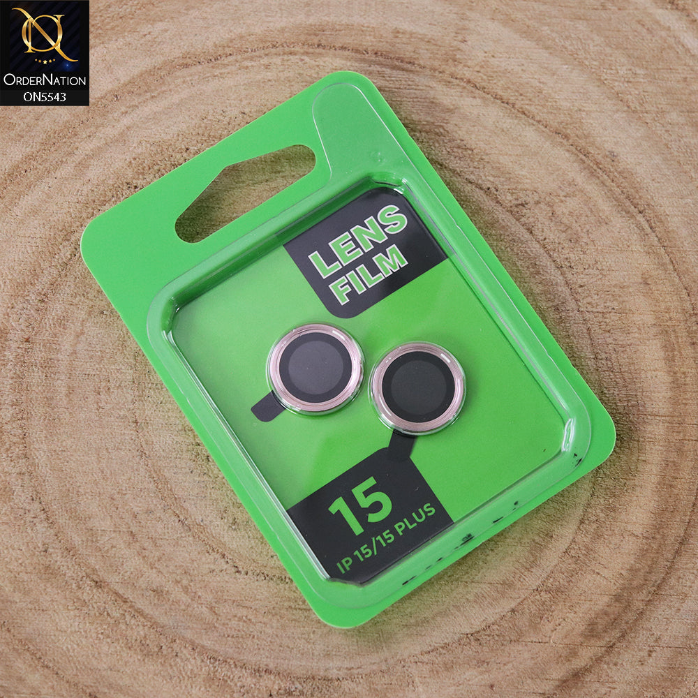 iPhone 15 Plus Camera Protector - Rose Gold - Lens Film Anti Scratch Protective Camera Lens Protector