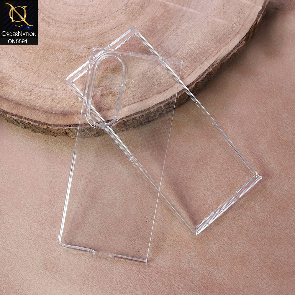 Samsung Galaxy Z Fold 7 Cover - Transparent -  New High Quality Slim Clear Case