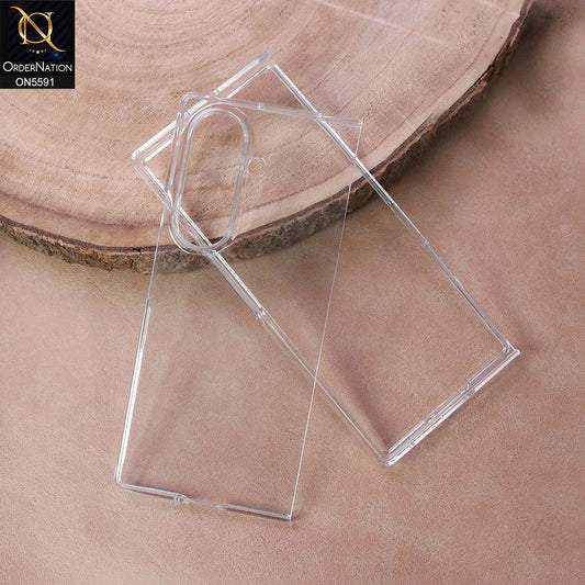 Samsung Galaxy Z Fold 7 Cover - Transparent -  New High Quality Slim Clear Case