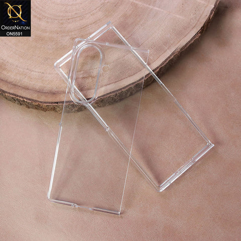 Samsung Galaxy Z Fold 7 Cover - Transparent -  New High Quality Slim Clear Case