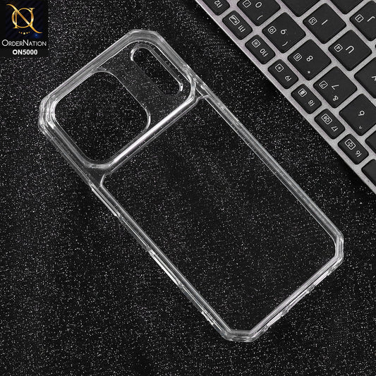 iPhone 17 Pro Cover - Transparent - High Quality Case Completely Clear and Scratch - Resistant Phone Soft Case