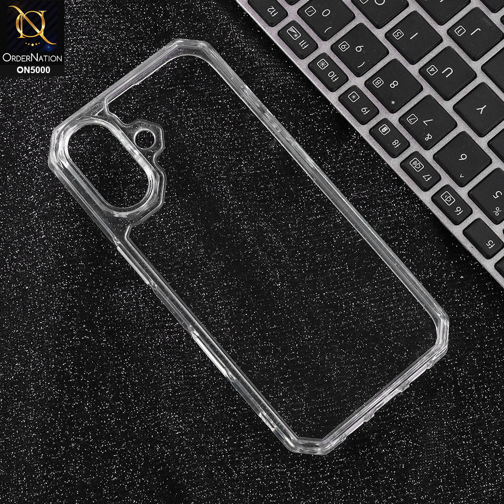 iPhone 17 Cover - Transparent - High Quality Case Completely Clear and Scratch - Resistant Phone Soft Case