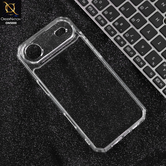 iPhone 17 Air Cover - Transparent - High Quality Case Completely Clear and Scratch - Resistant Phone Soft Case