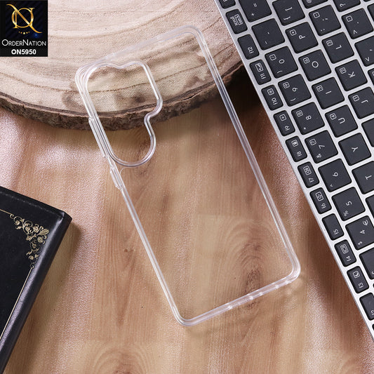Samsung Galaxy S26 Ultra Cover - Transparent - New High Quality Soft Bordered Clear Case