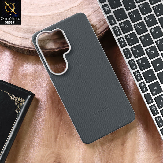 Samsung Galaxy S26 Ultra Cover - Gray - New Premium Quality Tpu Soft Bordered Textured Case