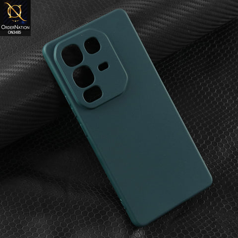 Infinix Note 50 Pro 4G Cover - Dark Green - ONation Silica Gel Series - HQ Liquid Silicone Elegant Colors Camera Protection Soft Case