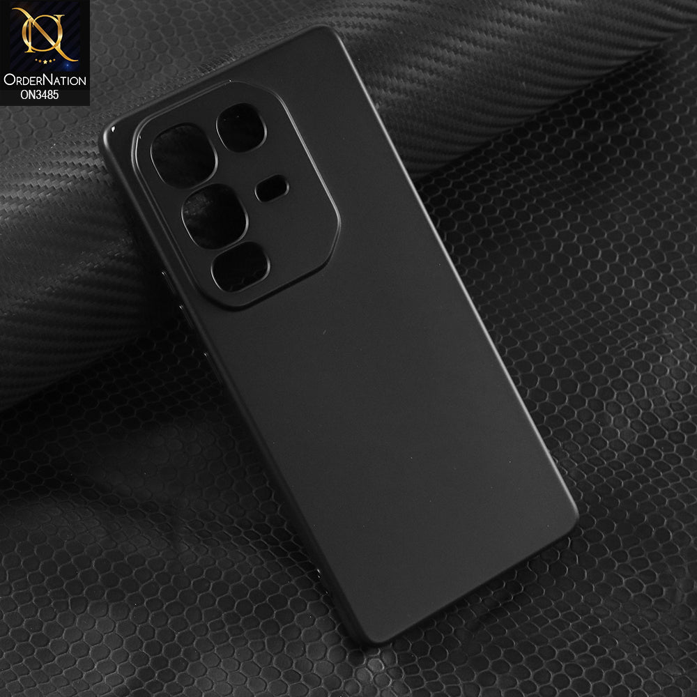 Infinix Note 50 4G Cover - Black - ONation Silica Gel Series - HQ Liquid Silicone Elegant Colors Camera Protection Soft Case