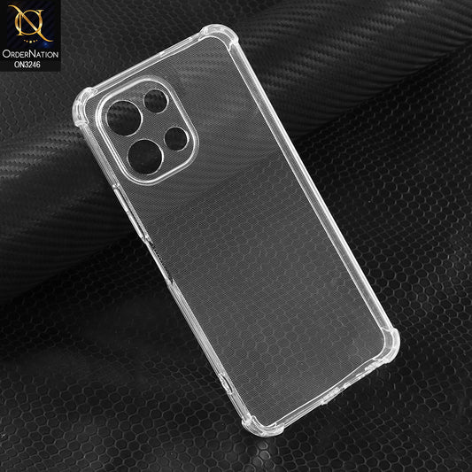 Tecno Spark Go 3 - Transparent -  Soft 4D Design Shockproof Silicone Transparent Clear Camera Protection Case