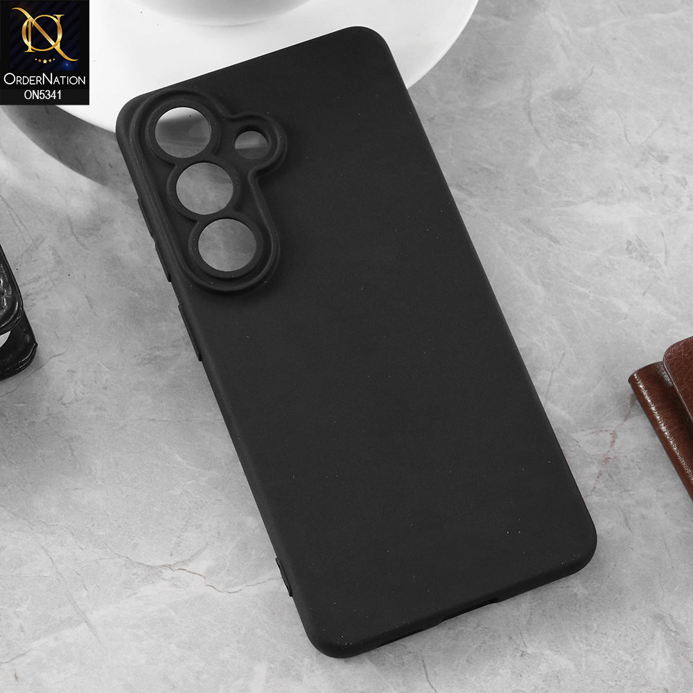 Samsung Galaxy S26 Cover - Black - Youksh Soft Silicon Case