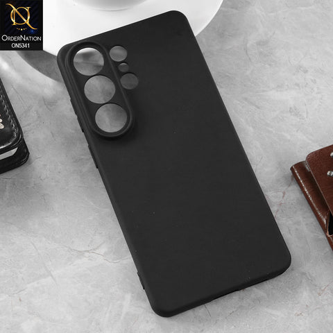 Samsung Galaxy S26 Ultra Cover - Black - Youksh Soft Silicon Case