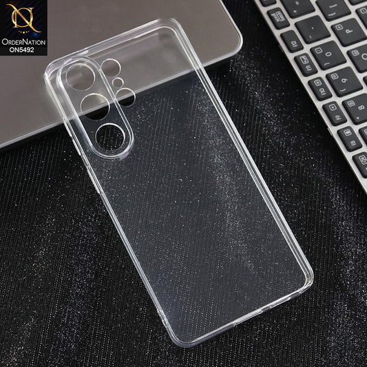 Samsung Galaxy S26 Ultra -Transparent-Soft 4D Design Shockproof Silicone Clear Case