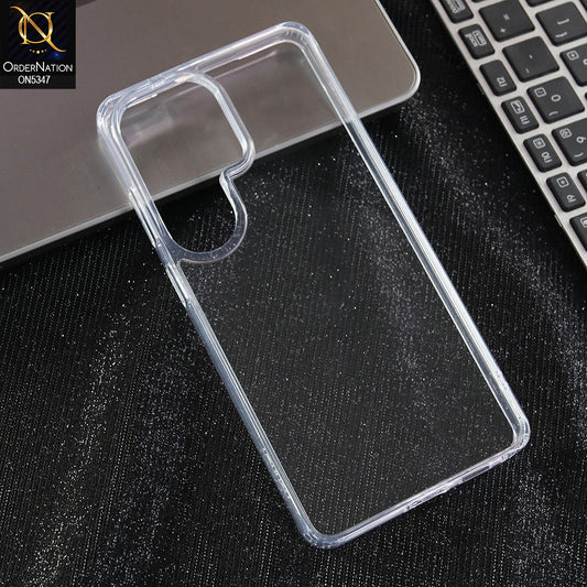 Samsung Galaxy S26 Ultra Cover - Transparent - HD Clear Acrylic Soft Borders Protective Case