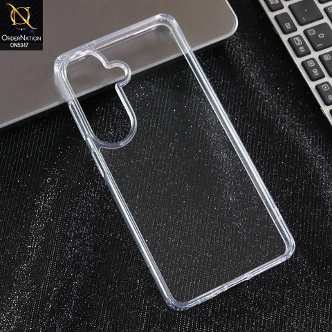 Samsung Galaxy S26 Cover - Transparent - HD Clear Acrylic Soft Borders Protective Case