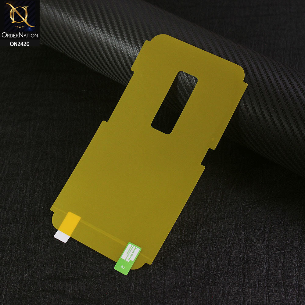 Vivo V17 Pro Protector - Transparent Hydro Jell Skin Film Unbreakable Back Protector Sheet