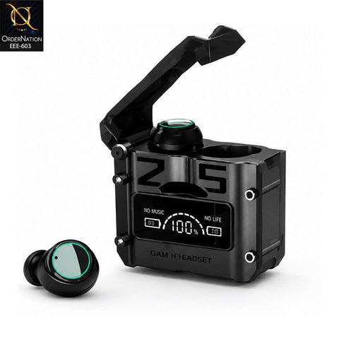 M25 Wireless 5.3 Gaming Earbuds with ENC, Low Latency, LED Display & Game/Music Mode