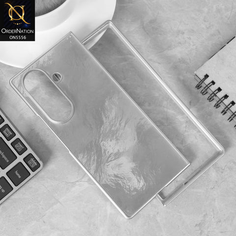 Samsung Galaxy Z Fold 7 Cover - Gray - New Shining Hard Shell Protective Case