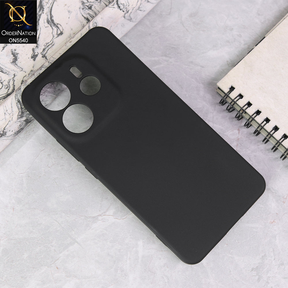 Xiaomi Redmi Note 14 4G Cover - Black - New Premium High Quality Matte Sillica Gel Soft Case