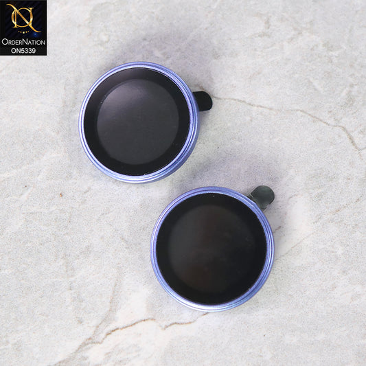 iPhone 16 Plus Camera Protector - Sky Blue - Blue Shark 3D Anti Scratch Protective camera Protector