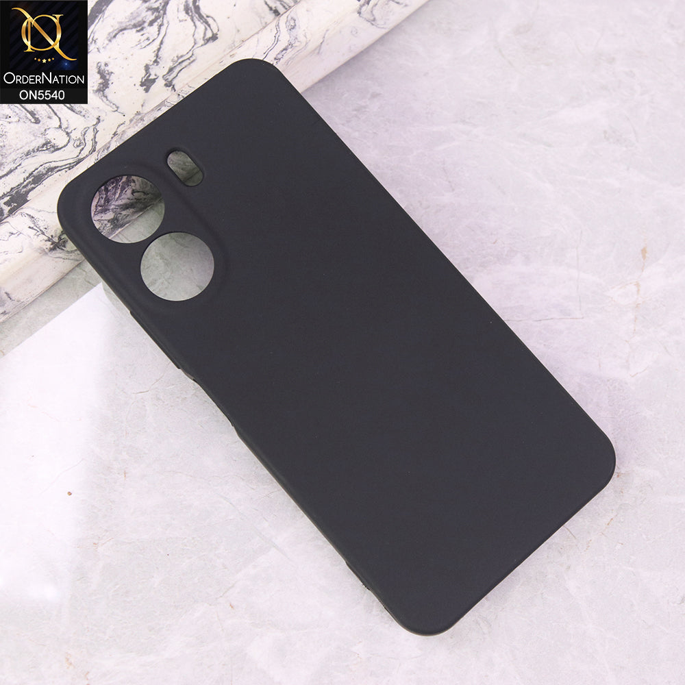 Xiaomi Redmi 13C Cover - Black - New Premium High Quality Matte Sillica Gel Soft Case