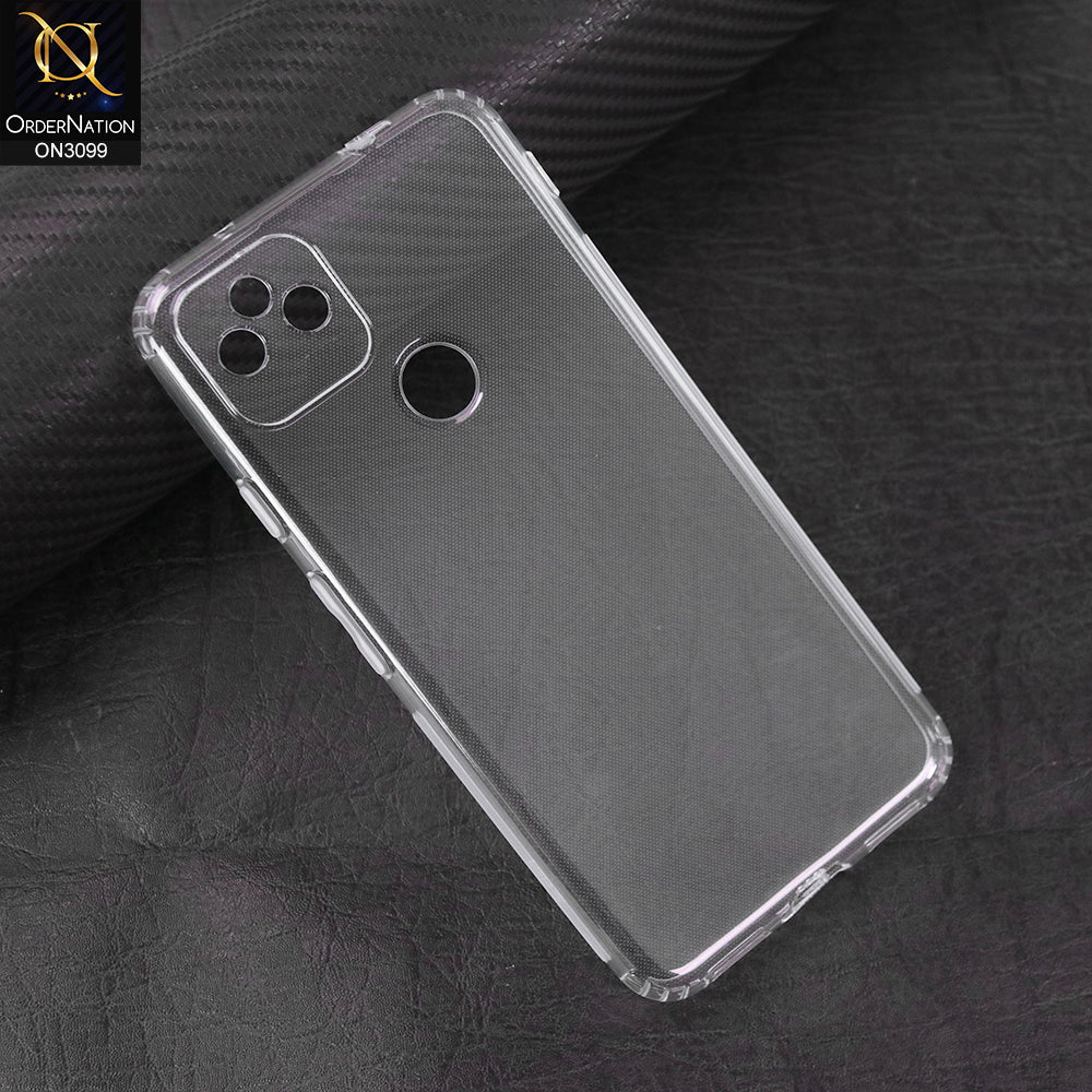 Google Pixel 5a 5G Cover - Transparent - Soft 4D Design Shockproof Silicone Transparent Clear Camera Protection Case