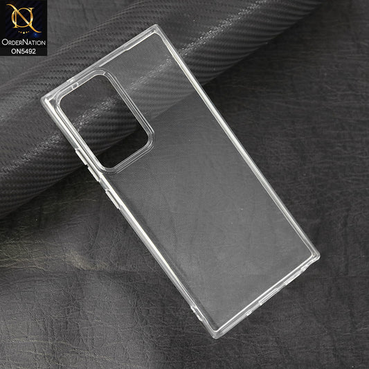Samsung Galaxy Note 20 Ultra Cover - Transparent -  New Premium Quaality Clear Tpu Soft Case