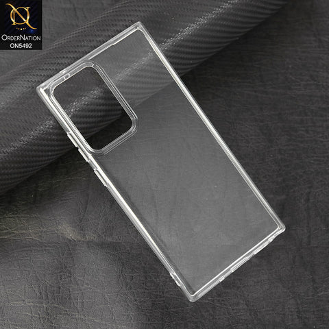 Samsung Galaxy Note 20 Ultra Cover - Transparent -  New Premium Quaality Clear Tpu Soft Case