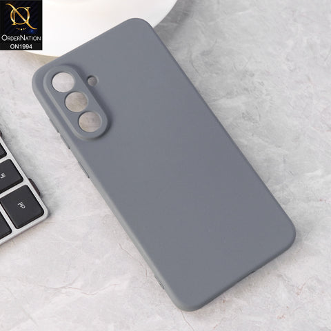 Samsung Galaxy A56 - Gray - Matte Shockproof Sillica Gel Soft Case
