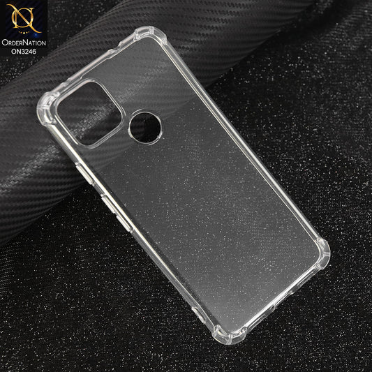 Google Pixel 4a 5G Cover - Transparent - Soft 4D Design Shockproof Silicone Transparent Clear Camera Protection Case