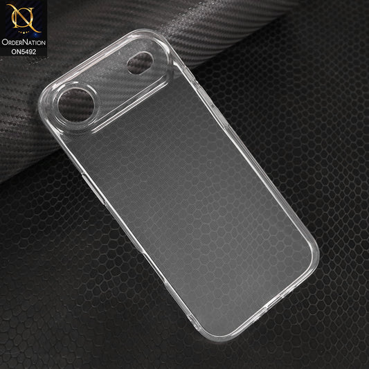 iPhone 17 Air Cover - Transparent - New Premium Quaality Clear Tpu Soft Case