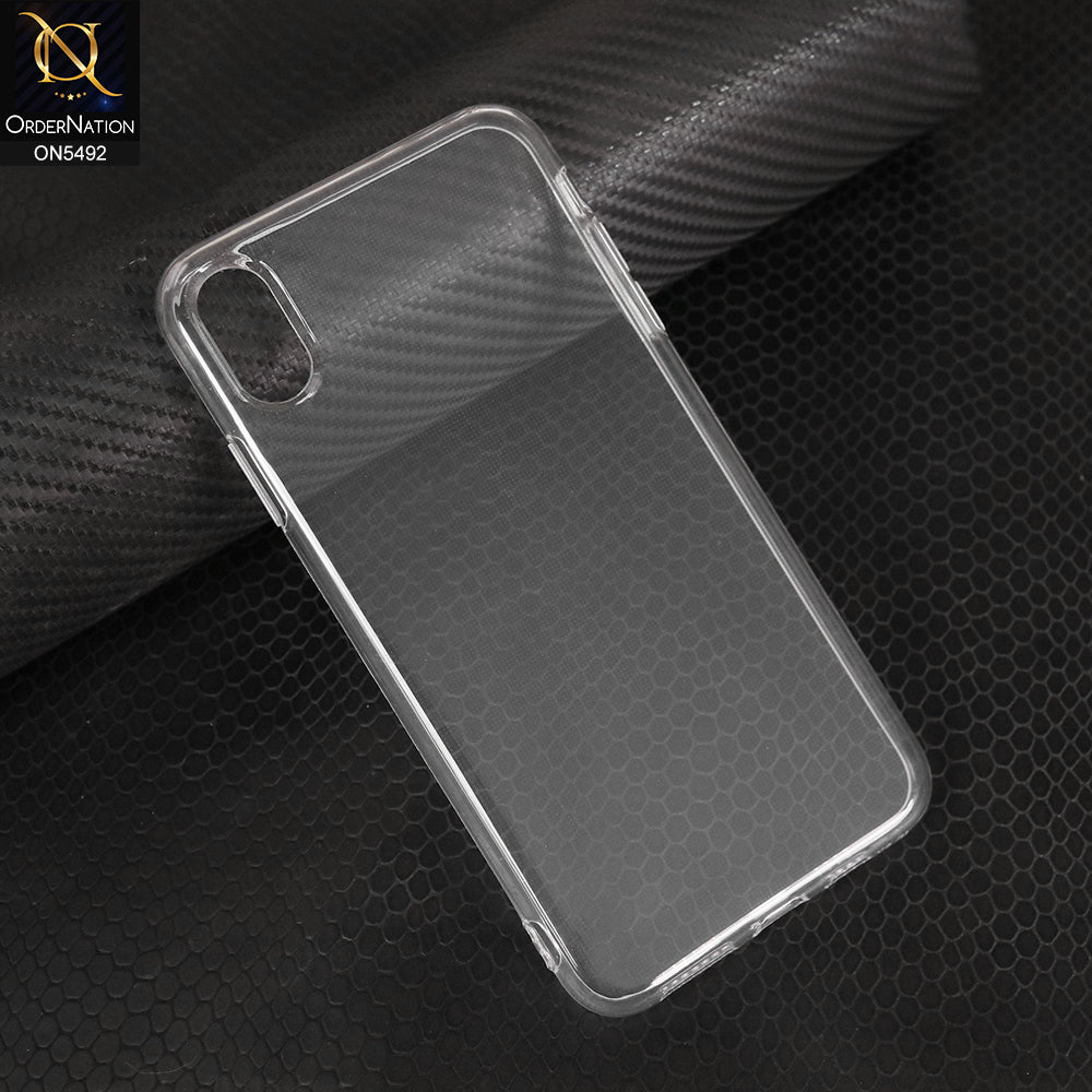 iPhone XS Max Cover - Transparent - New Premium Quaality Clear Tpu Soft Case