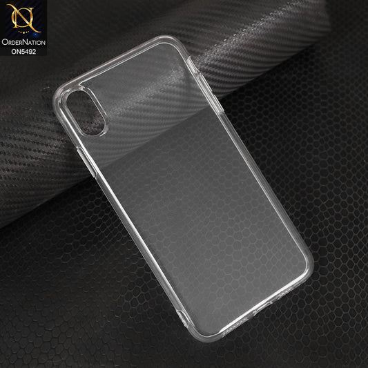 iPhone XS Max Cover - Transparent - New Premium Quaality Clear Tpu Soft Case