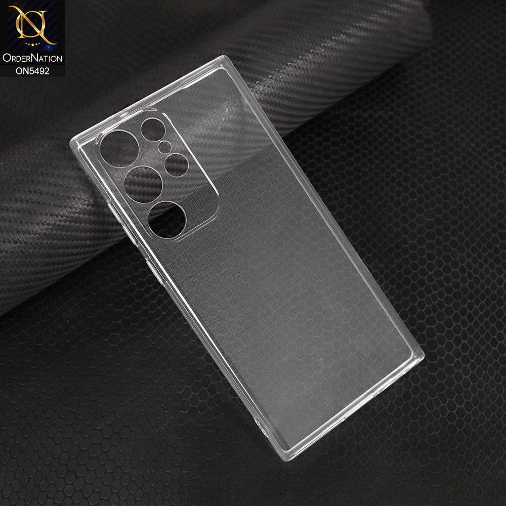 Samsung Galaxy S23 Ultra 5G Cover - Transparent - New Premium Quaality Clear Tpu Soft Case