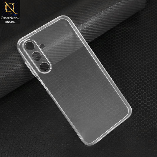 Samsung Galaxy F14 4G Cover - Transparent - New Premium Quaality Clear Tpu Soft Case