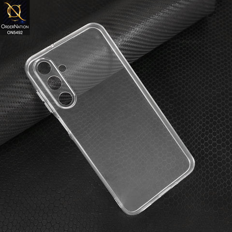 Samsung Galaxy F14 4G Cover - Transparent - New Premium Quaality Clear Tpu Soft Case