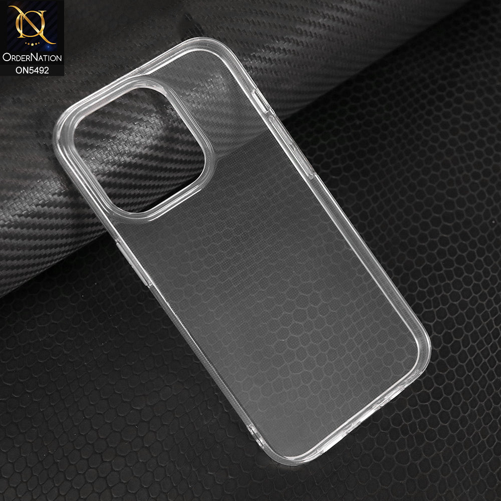 iPhone 14 Pro Cover - Transparent - New Premium Quaality Clear Tpu Soft Case