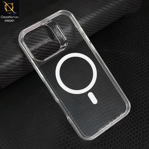 iPhone 16 Pro Max Cover - Transparent - New Premium Quaality Clear Tpu Soft Case