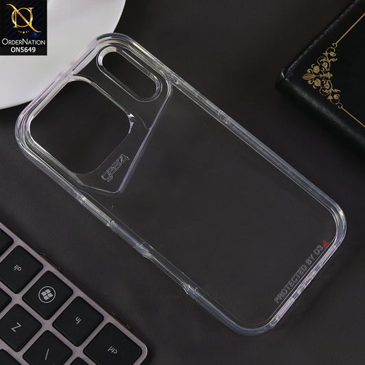 iPhone 17 Pro Transparent - Crystal Palace Case D30 Drop Impact Protection Case