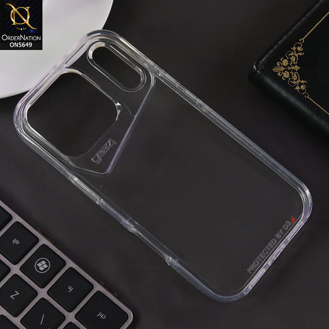 iPhone 17 Pro Transparent - Crystal Palace Case D30 Drop Impact Protection Case