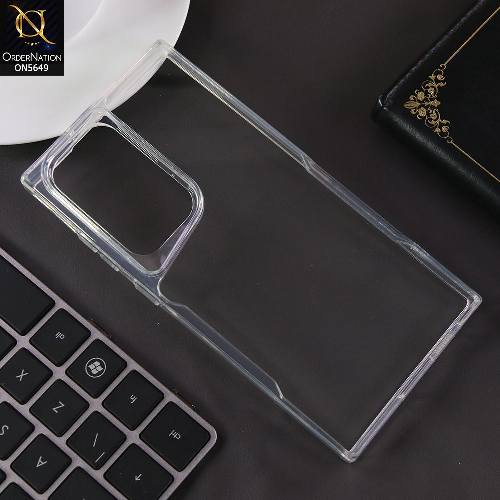 Samsung Galaxy S23 Ultra cover Transparent  Crystal Clear Soft Case