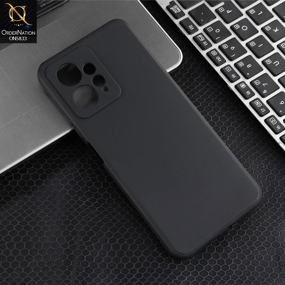 Xiaomi Redmi Note 12 4G - Black - New Premium Quality Silicone Case Slim Protective Back Cover